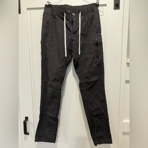 Vuori Ripstop Climber pant, black, size medium